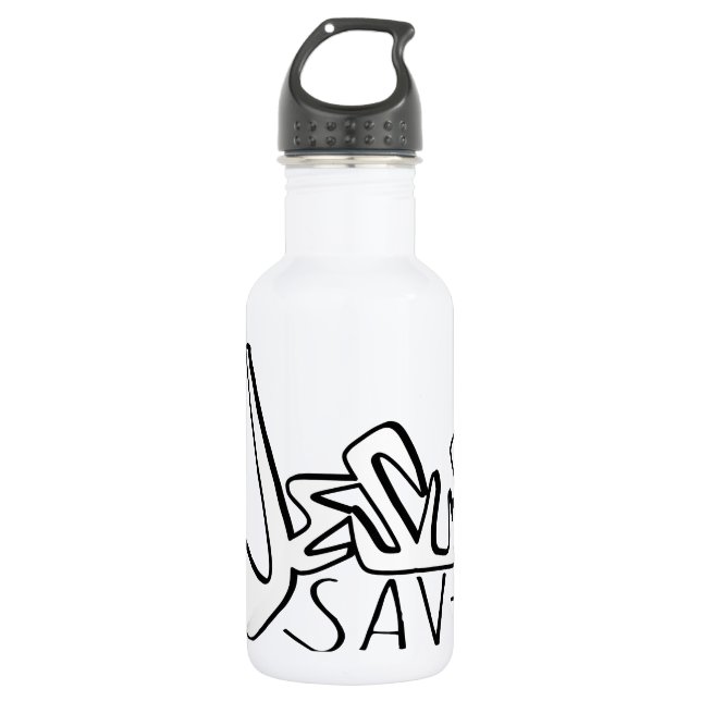 GARRAFA JESUS SALVA GRAFITE (Frente)