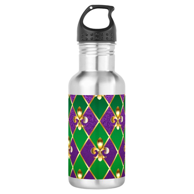 Garrafa Jewelry Background Mardi Gras (Frente)