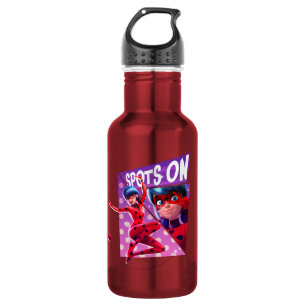 Garrafa Joaninha   Pontos No Gráfico Roxo