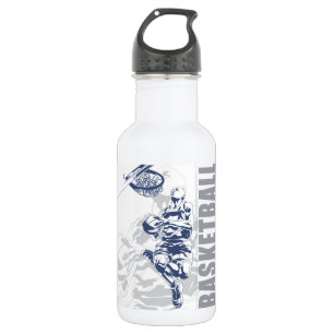 Garrafa Jogador de Basquete de Nome Personalizado