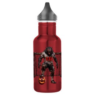 Garrafa Jogador de Futebol Lobisomem Arte de Terror de Hal