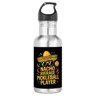 Garrafa Jogador de pickleball não médio