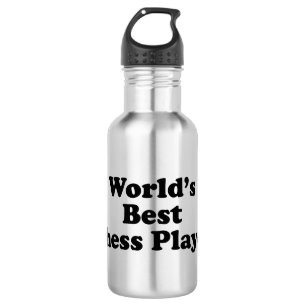 Garrafa Jogador de xadrez do mundo o melhor