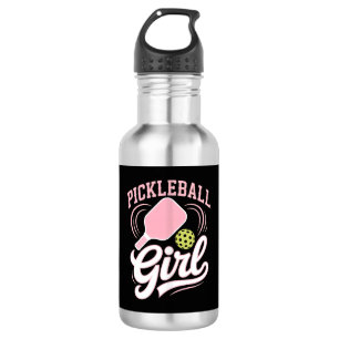 Garrafa Jogadora de Pickleball Menina