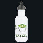 Garrafa Jogo Jogo Combinação de Matcha Verde Chá Latte Foo<br><div class="desc">Design apresenta uma ilustração marcadora de um delicioso latte de chá verde mate japonês. Perfeito para seu aficionado de chá verde favorito! Este compro também disponibiliza uma série de ilustrações adicionais ilustradas dos alimentos! Não vê exatamente o que está procurando? Entre em contato com Rebecca para ter um produto personalizado...</div>