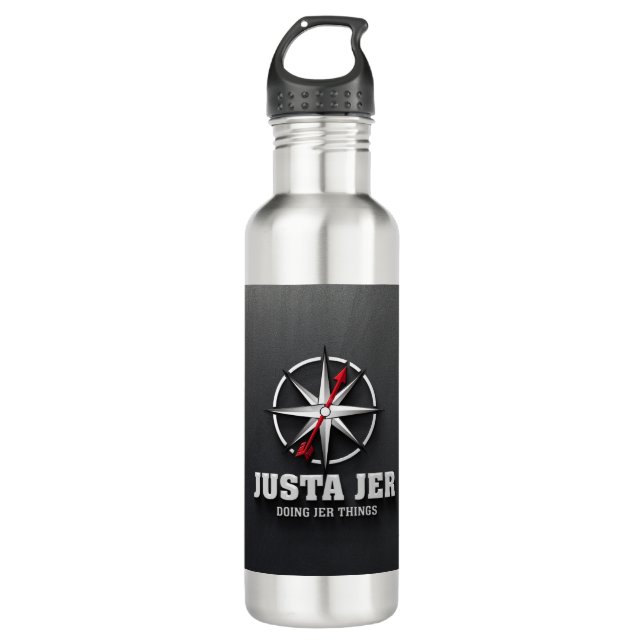 Garrafa Justa Jer Stainless Steel Water Bottle (Frente)