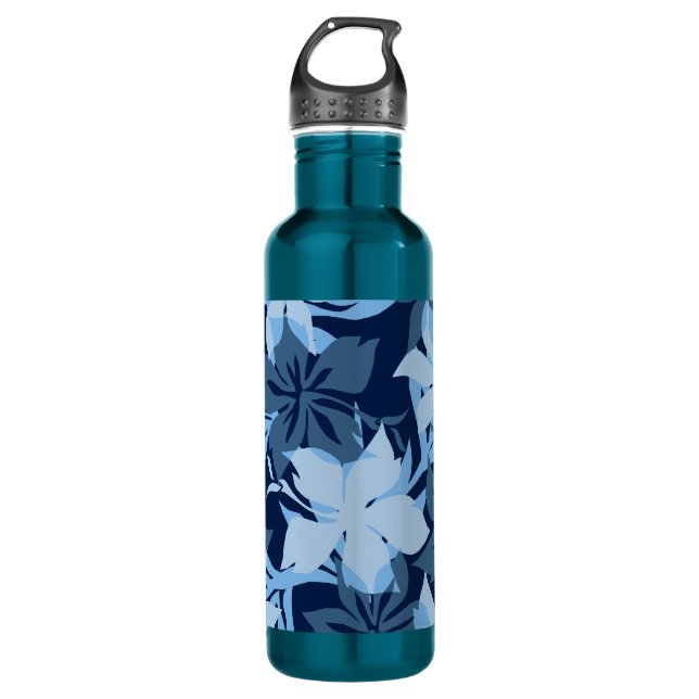Garrafa Kaanapali Camo Hawaiian Hibiscus Tonal (Frente)