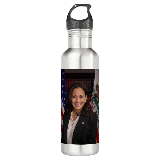 Garrafa Kamala Harris Candidato ao Presidente EUA 2024 (Frente)