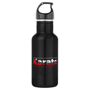 Garrafa Karate Martial Arts Red