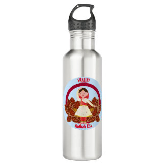 Garrafa Kathak Dance Water Bottle com Nome