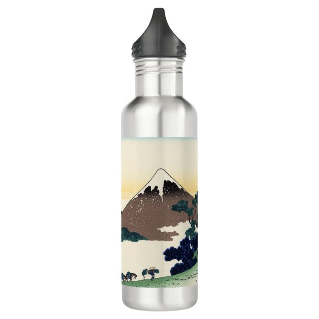 Garrafa Katsushika Hokusai. O Inume Pass no Kai Provinc (Esquerda)