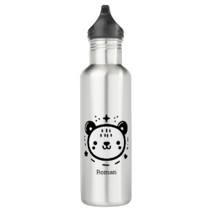 Garrafa Kawaii Bonitinho Urso Face - Kawaii - Arte de Linh