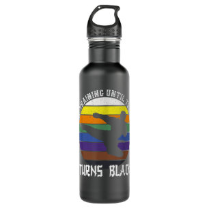 Garrafa Keep Training Until The Belt Turns Black Retro Kar