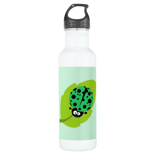Garrafa Kelly Green Ladybug (Frente)
