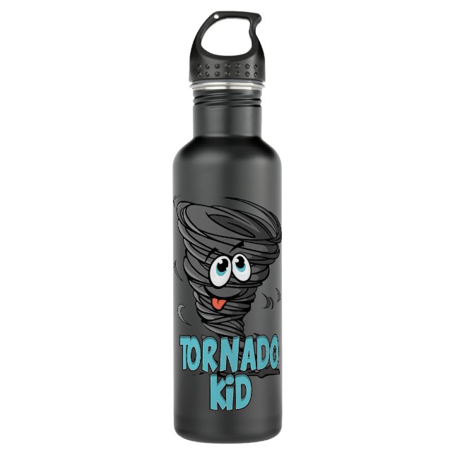 Garrafa Kids Tornado Kid Meteorologista Storm Chasi (Frente)