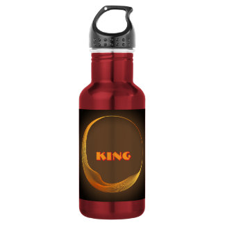 Garrafa KING Print Moon-inspired Logo Red Color Perfect