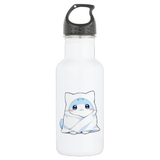 Garrafa Kit de Cobertor Aconchegante Gatinho Kawaii Design