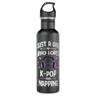 Garrafa KPop And Napping Cute Gift Girls Women Swea