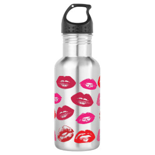 Garrafa Lábios-Kissable (Lábios-Kissing, Lábio Vermelho e 