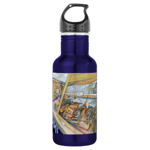 Garrafa Lado ensolarado da insanidade