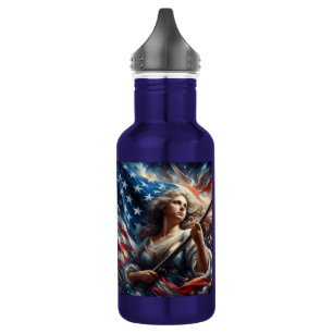 Garrafa Lady Of Liberty - Arte Patriotismo