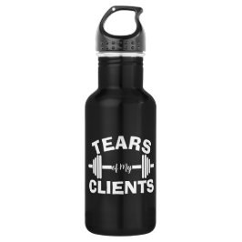 Garrafa Lágrimas de meus clientes, ganchos de presentes do