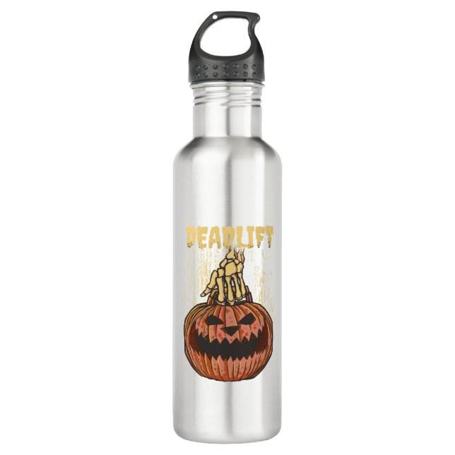 Garrafa Lanterna de Halloween (Frente)