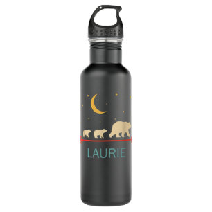 Garrafa Laurie Name Gift Personalizado Mama Bear Com 2 Cub