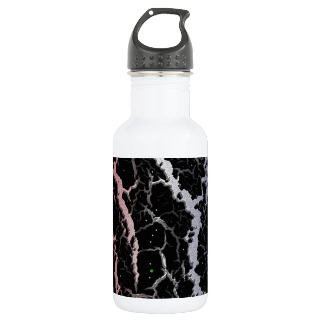 Garrafa Lava Espacial Rachada - Vermelho/Branco/Azul (Frente)