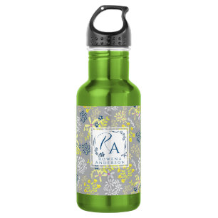Garrafa Lavanda das flores de Buquê pequenino