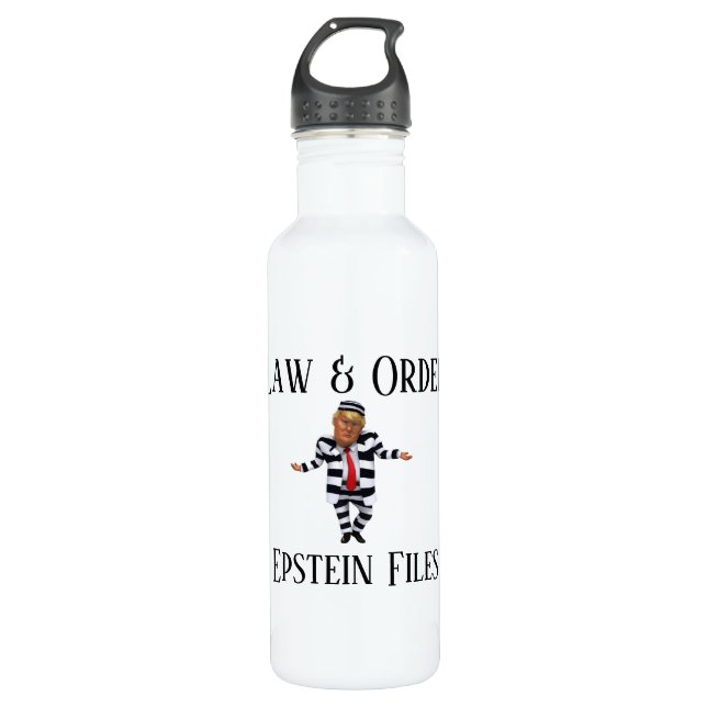 Garrafa Law & Order Water Bottle (Frente)