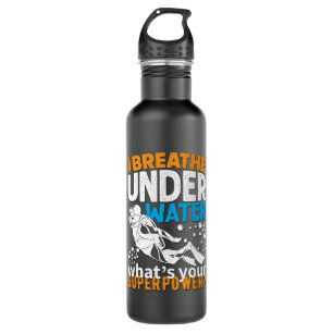 Garrafa Legal Design de mergulho - Respiro debaixo de água