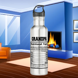 Garrafa legal fatos do avô dizem arte