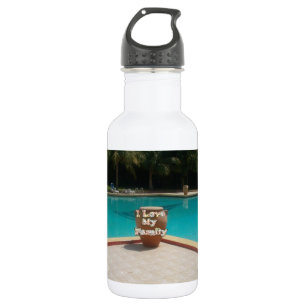 Garrafa Legal Hakuna Matata Piscina Lado Eu amo Minha Famí