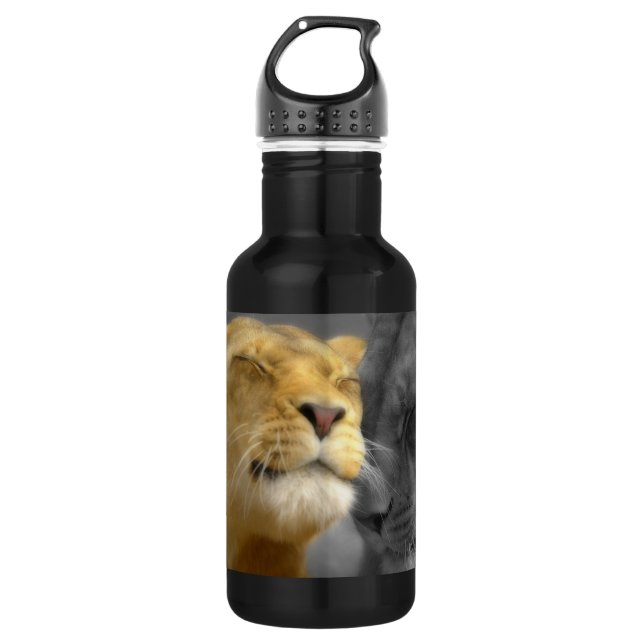 Garrafa Leões no Amor (Frente)