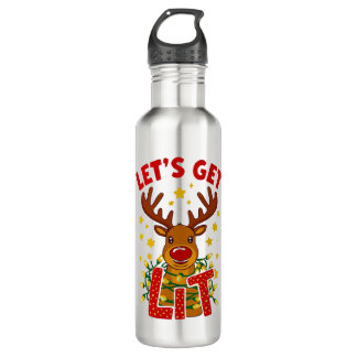 Garrafa Let’s get Christmas Water Bottle
