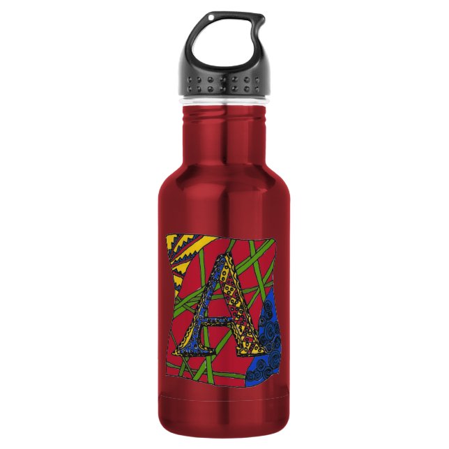 Garrafa Letra "A" (Frente)