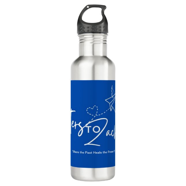 Garrafa Letters To Zachary Stainless Steel Water Bottle (Frente)