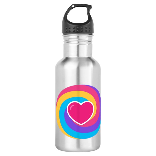 Garrafa Leve sua bebida com você ao estilo em um (Frente)