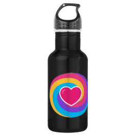 Garrafa Leve sua bebida com você em estilo preto