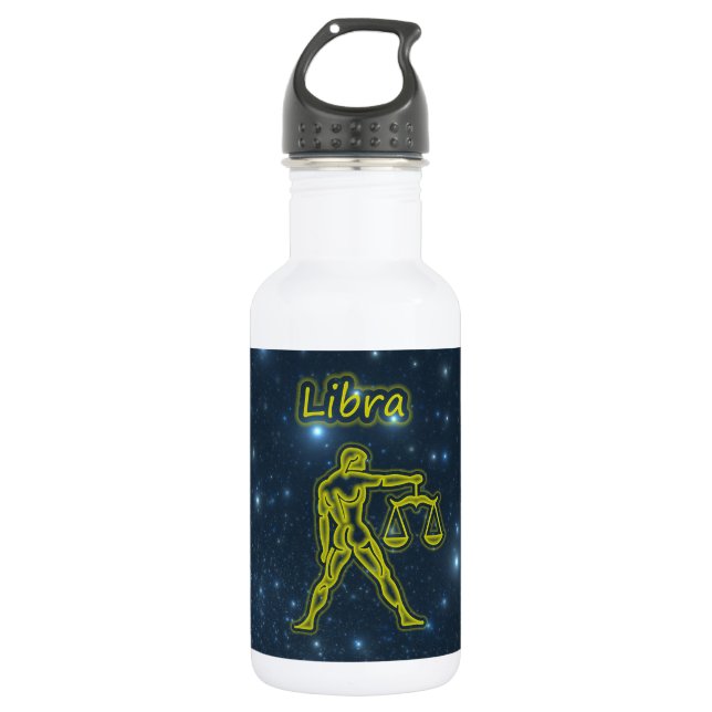 Garrafa Libra brilhante (Frente)