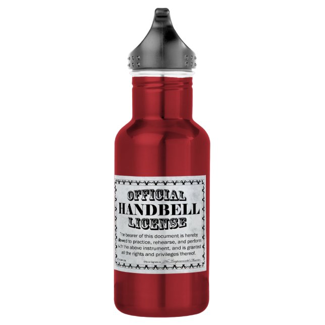 Garrafa Licença de Handbell (Direita)