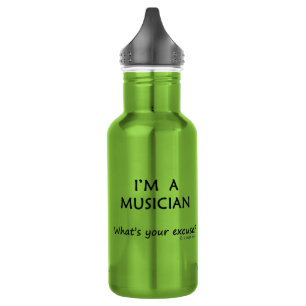 Garrafa Licença de músico