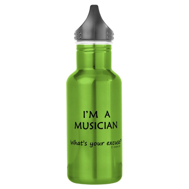 Garrafa Licença de músico (Esquerda)