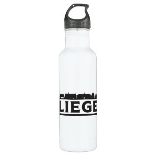 Garrafa Liege Belgium City Skyline Cityscape Trip Gift