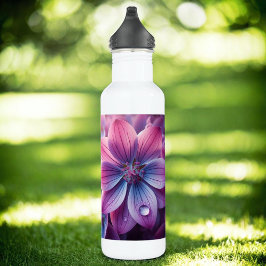 Garrafa Lilac rosa e Primavera púrpura