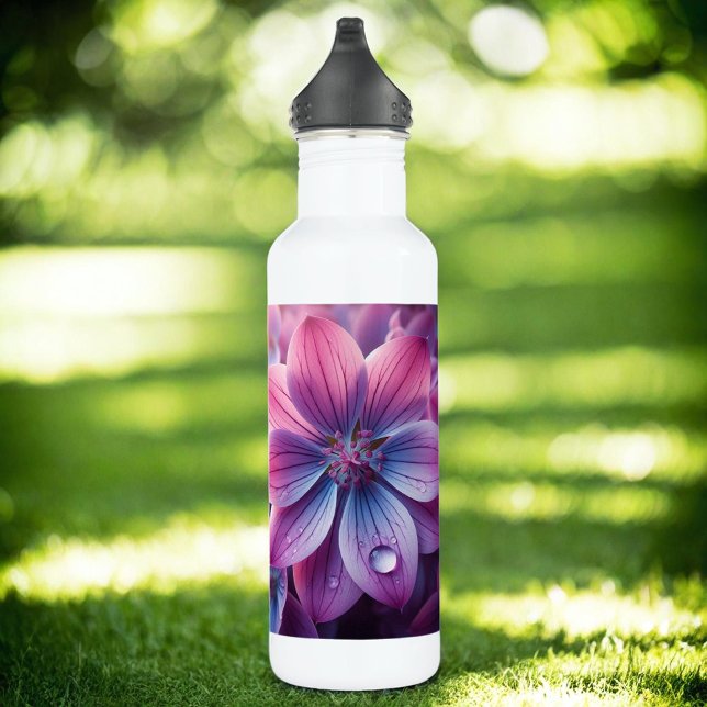 Garrafa Lilac rosa e Primavera púrpura (Criador carregado)