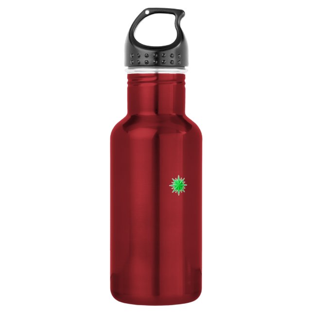 Garrafa Linha Estrela Morávia - Verde (Frente)