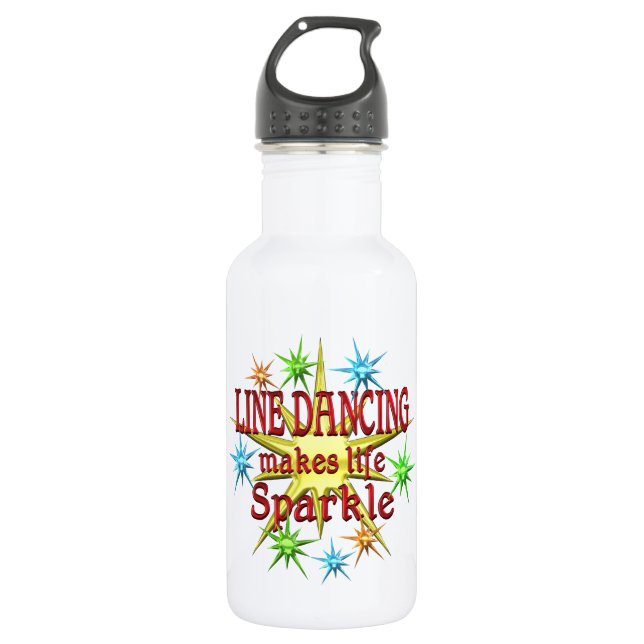 Garrafa Linha Sparkles da dança (Frente)