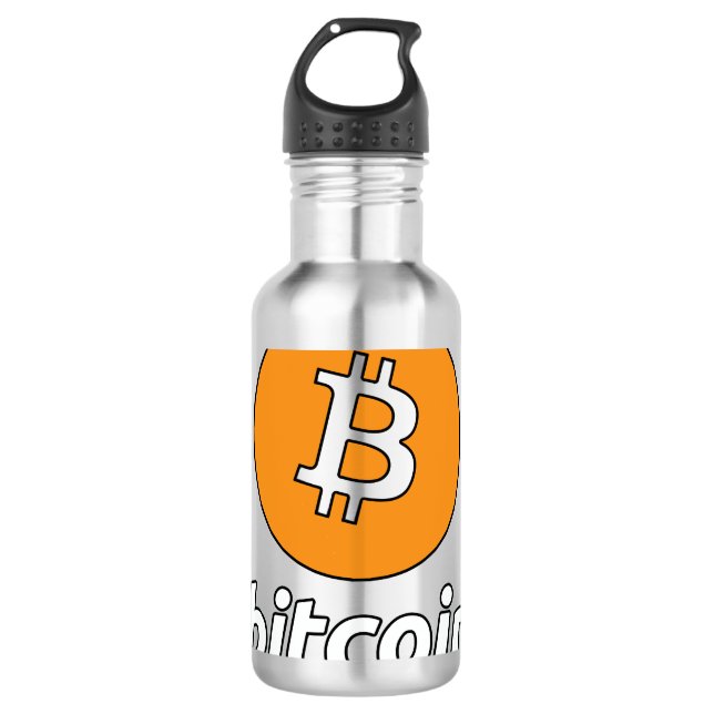 Garrafa Logotipo BTC Cryptocurrency Hoodie BTC (Frente)